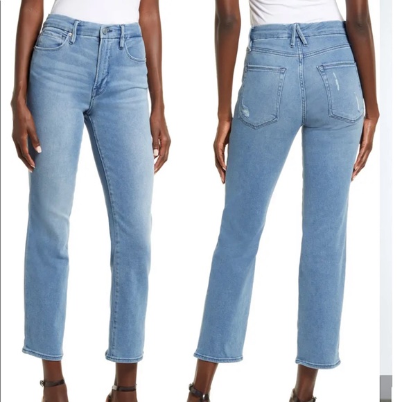 Good American Straight Leg Jeans Size 20 - Picture 2 of 8